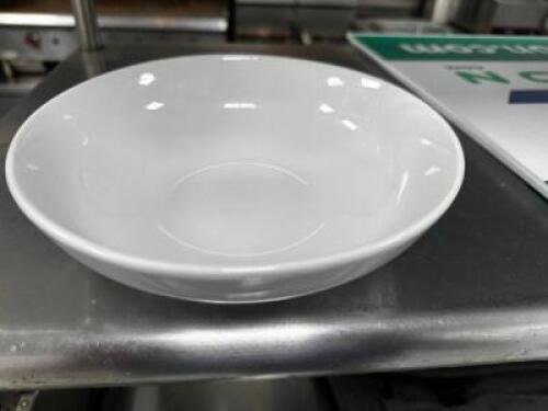 DESCRIPTION (12) 8" CHINA BOWLS SIZE 8" THIS LOT IS: SOLD BY THE PIECE LOCATION KITCHEN QTY 12