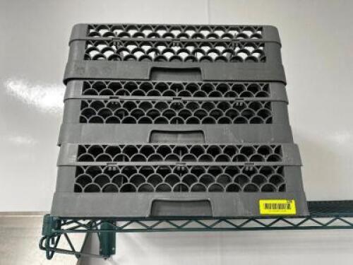 DESCRIPTION (3) PLASTIC GLASS RACK THIS LOT IS: SOLD BY THE PIECE LOCATION KITCHEN QTY 3