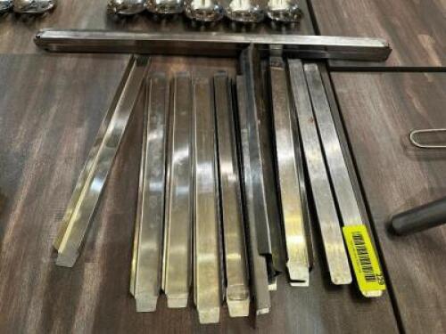 DESCRIPTION (12) 12" STAINLESS DIVIDERS THIS LOT IS: SOLD BY THE PIECE LOCATION SEATING QTY 12