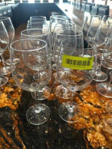 DESCRIPTION (10) WINE GLASSES THIS LOT IS: SOLD BY THE PIECE LOCATION BAR QTY 10