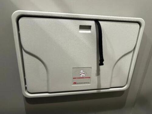 DESCRIPTION WALL MOUNTED CHANGING STATION LOCATION BATHROOMS