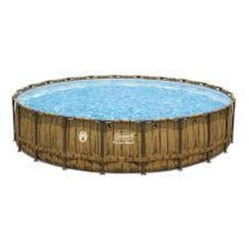 DESCRIPTION: (1) POWER STEEL FRAME ABOVE GROUND POOLBRAND/MODEL: COLEMANINFORMATION: STEEL, INCLUDES FILTER, PUMP, COVER, LADDERSIZE: 22' X 52"RETAIL$: $1000 EAQTY: 1