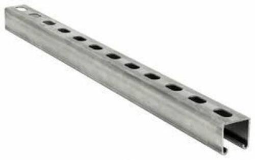 DESCRIPTION: (2) STRUT CHANNEL - SLOTTED BRAND/MODEL: PRODUCT NUMBER #2HAL9 INFORMATION: 304 STAINLESS STEEL, 12 GA GAUGE SIZE: 1 5/8 IN OVERALL HT, 1