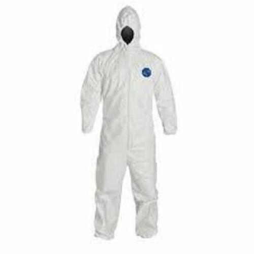 DESCRIPTION: (25) DISPOSABLE COVERALLS BRAND/MODEL: TYVEK #5AF44 INFORMATION: WHITE SIZE: LARGE RETAIL$: $311.77 TOTAL QTY: 25