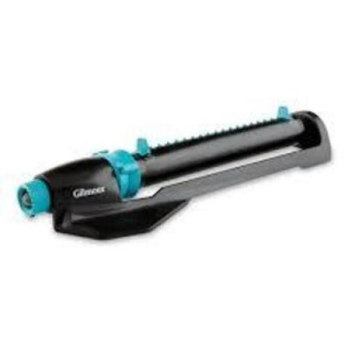 DESCRIPTION: (1) YARD SPRINKLER BRAND/MODEL: GILMOUR INFORMATION: BLACK WITH BLUE RETAIL$: $20.99 EA QTY: 1