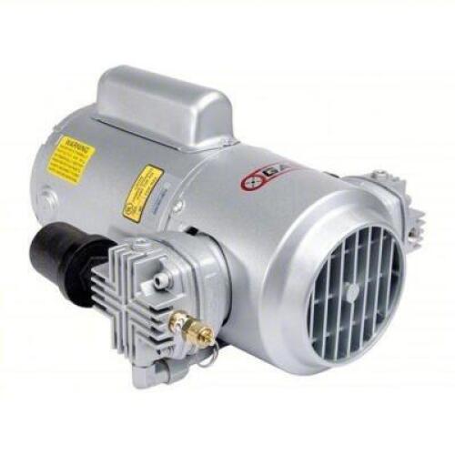 DESCRIPTION: (1) PISTON AIR COMPRESSOR BRAND/MODEL: GAST #5KA89 INFORMATION: 0.333 HP, 1 PHASE, 12V DC, 100 PSI MAX CONTINUOUS PRESSURE, 2.4 CFM RETAI