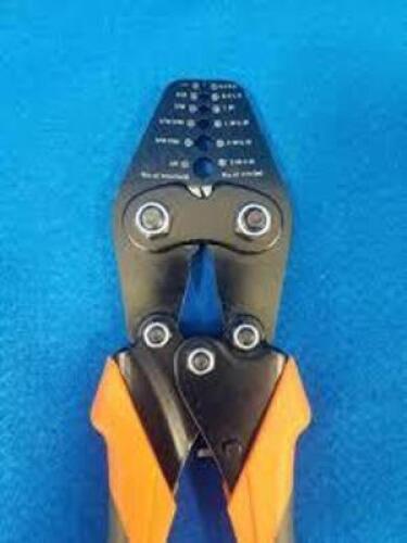 DESCRIPTION: (2) ELECTRIC WIRE CUTTER/CRIMPERBRAND/MODEL: ELECTROMARKINFORMATION: ORANGE HANDLE, UP TO 1/8" DIA WIRESIZE: 13RETAIL$: $25.00 EAQTY: 2