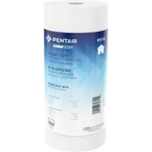 DESCRIPTION: (4) HEAVY DUTY WATER FILTERS BRAND/MODEL: PENTAIR #RS18 INFORMATION: OMNIFILTER RETAIL$: $34.99 EA QTY: 4