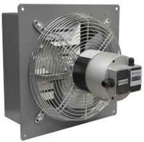 DESCRIPTION: (1) EXHAUST FAN WITH SHUTTERSBRAND/MODEL: CANARM #SD24-ECINFORMATION:&nbsp;1/2 hp, Totally Enclosed Air Over, 5,050 cfm, 1 phSIZE: 24"RETAIL$: $867.17 EAQTY: 1