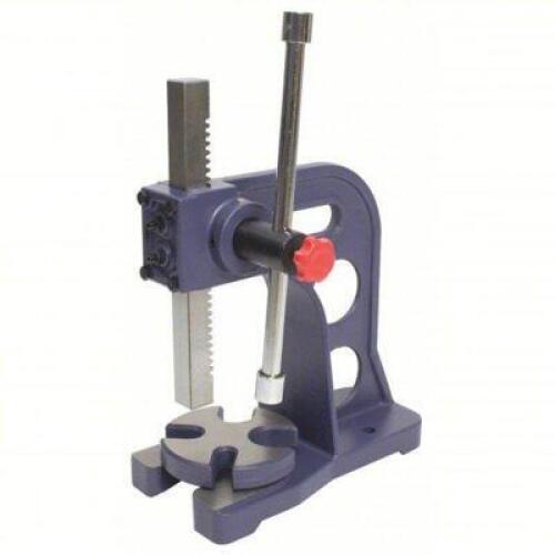 DESCRIPTION: (1) ARBOR PRESS BRAND/MODEL: DAYTON #467L14 INFORMATION: 1 TON FORCE SIZE: 8" SWING, 4-1/4" 9/169 TO 1-1/16 RETAIL$: $209.76 EA QTY: 1