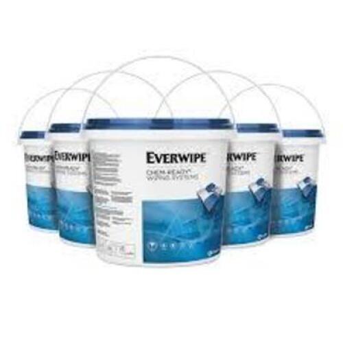 DESCRIPTION: (2) CASES OF (5) BUCKETS OF WIPES BRAND/MODEL: EVERWIPE #CR-BKT-5-PR RETAIL$: $22.69 EA QTY: 2