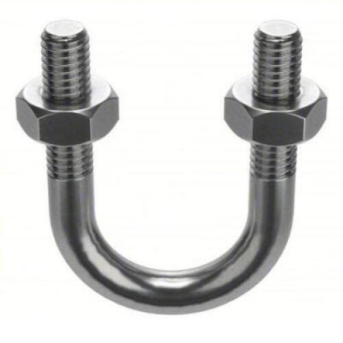 DESCRIPTION: (10) STANDARD U BOLT BRAND/MODEL: PRODUCT NUMBER #3XTA7 INFORMATION: 3/8"-16 THREAD SIZE, 1 1/2 IN INSIDE WD/DIA, 2 1/2 IN INSIDE HT, PLA
