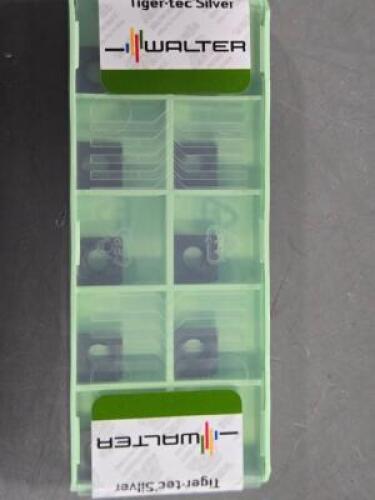 DESCRIPTION: (10) CARBIDE TURNING INSERTS BRAND/MODEL: WALTER SCMW09T308-RK6 WKK20S RETAIL$: $152.14 QTY: 10
