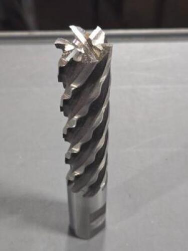 DESCRIPTION: (2) COBALT ROUGHING FINISHING END ILL BRAND/MODEL: WELDON 66604-00-W SIZE: 1" DIA 4" LOC RETAIL$: $313.46 QTY: 2
