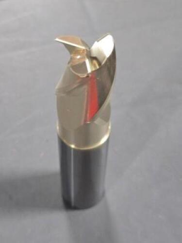 DESCRIPTION: (2) CARBIDE CORNER RADIUS END MILL BRAND/MODEL: ACCUPRO 48339378 SIZE: 1" DIA 1-1/4" LOC RETAIL$: $668.80 QTY: 2
