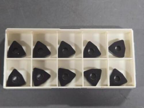 DESCRIPTION: (10) CARBIDE TURNING INSERTS BRAND/MODEL: SECO WNMA434 TK2001 RETAIL$: $167.00 QTY: 10