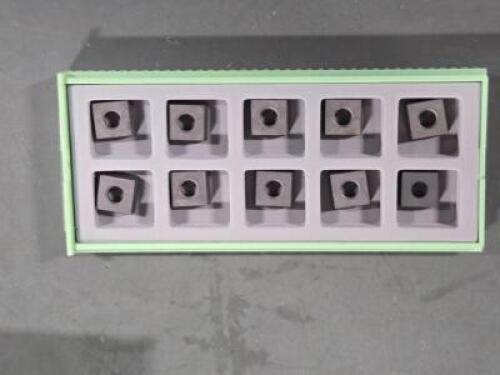 DESCRIPTION: (30) CARBIDE MILLING INSERTS BRAND/MODEL: WALTER P8SC-400005 RETAIL$: $1,126.50 QTY: 30