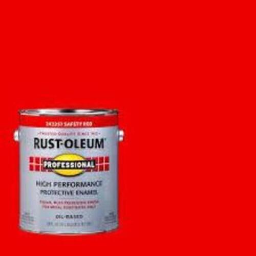 DESCRIPTION: (1) RUST PREVENTIVE PAINT BRAND/MODEL: RUST-OLEUM CV7400 INFORMATION: SAFETY RED SIZE: 1 GALLON RETAIL$: $141.90 QTY: 1