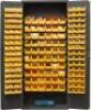 DESCRIPTION: (1) BIN STORAGE CABINET BRAND/MODEL: DURHAM/2603-156B-95 INFORMATION: 156-BINS/MUST COME INTO INSPECT CONTENTS RETAIL$: 1,108.31 SIZE: 36