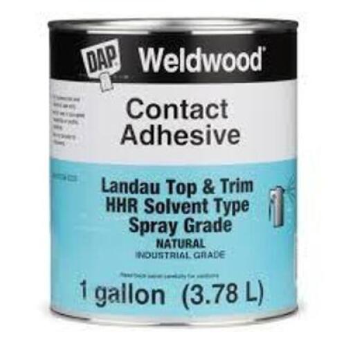 DESCRIPTION: (1) CONTACT ADHESIVE BRAND/MODEL: DAP WELDWOOD SIZE: 1 GALLON RETAIL$: $62.00 EA QTY: 1