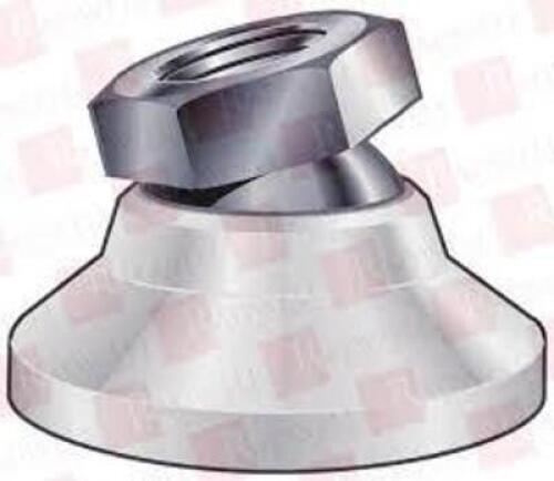 DESCRIPTION: (2) TAPPED PIVOTAL SOCKET MOUNT LEVELING PAD BRAND/MODEL: NP312B SIZE: 1/8 THREAD 2400 LB CAP 1-7/8 OAL RETAIL$: $33.00 EA QTY: 2