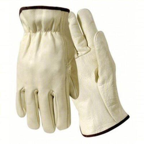 DESCRIPTION: (3) PAIRS OF WORK GLOVES BRAND/MODEL: WELLS LAMONT #359VE7 INFORMATION: WHITE, SINGLE POLE, 3 WAY SIZE: LARGE RETAIL$: $11.91 EA QTY: 3