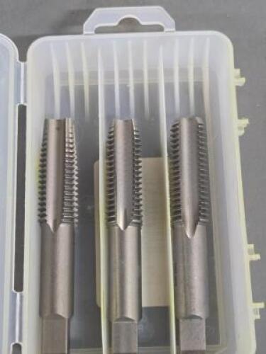 DESCRIPTION: (1) (3) PIECE TAP SET BRAND/MODEL: IRWIN 2658ZR SIZE: 3/4-10 NC RETAIL$: $65.91 QTY: 1