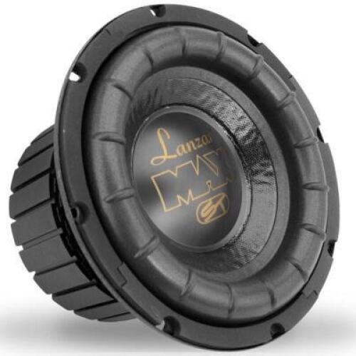 DESCRIPTION: (1) SUBWOOFER BRAND/MODEL: LANZAR/MAX8 INFORMATION: 600W MAX POWER, 4 OHM, 87.7DB SPS SIZE: 8" SPEAKER QTY: 1