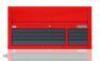DESCRIPTION: (1) HEAVY DUTY TOP CHEST BRAND/MODEL: PROTO/JSTV5528CD08RG INFORMATION: GLOSS RED/TOTAL STORAGE CAPACITY: 18,522 CU-IN/6 TO 10-DRAWER RAN