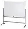 DESCRIPTION: (1) STEEL DRY ERASE BOARD BRAND/MODEL: GRAINGER/44ZC25 INFORMATION: WHITE/EASEL MOUNTED/2-SIDE RETAIL$: 560.50 SIZE: 35-7/16"H X 47"W X 2