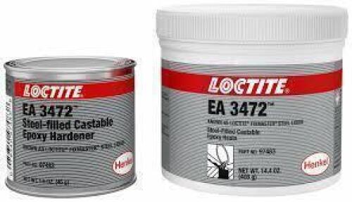 DESCRIPTION: (1) STEEL FILLED CASTABLE EPOXY BRAND/MODEL: LCOTITE EA 3472 #2TKP7 SIZE: 4 LB KIT RETAIL$: $308.92 EA QTY: 1