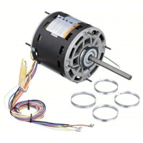 DESCRIPTION: (1) DIRECT DRIVE BLOWER MOTOR BRAND/MODEL: DAYTON #5RHT9 SIZE: 4 Speed, Open Air-Over, Stud Mount, 3/4 to 1/5 HP, 208-230V AC RETAIL$: $2