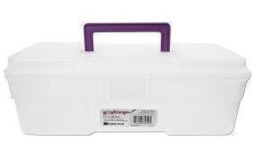 DESCRIPTION: (6) PROBOX CRAFT TOOL BOX BRAND/MODEL: AKRO-MILLS #09912 INFORMATION: CLEAR SIZE: 12" RETAIL$: $100.80 EA QTY: 6
