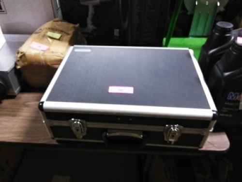 DESCRIPTION: (1) STORAGE CASE BRAND/MODEL: AGILENT TECHNOLOGIES INFORMATION: BLACK QTY: 1