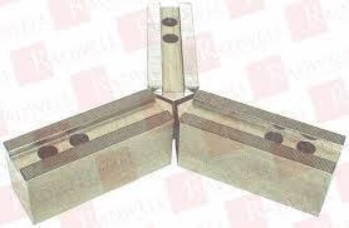 DESCRIPTION: (1) CHUCK BRAND/MODEL: RADWELL #HR-155-5.0-OP SIZE: 1.5MM X 60&deg; SERRATED ATTACHMENT -SQUARE SOFT LATHE CHUCK JAW 3 JAWS - 1.69" BTW MOUNT