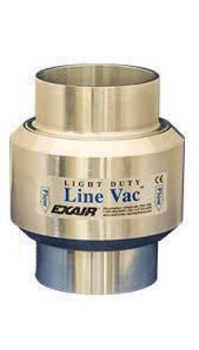 DESCRIPTION: (1) VACUUM CONVERYOR BRAND/MODEL: EXAIR #4LCP4 SIZE: For 1 in Hose I.D., 3/4 in Vacuum ID, 2 1/8 in Vacuum OD, 3 7/8 in Vacuum L RETAIL$: