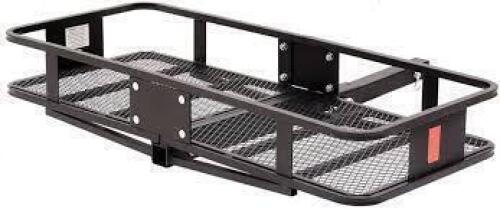 DESCRIPTION: (1) DURABLE BASKET FOR HAULING CARGO BRAND/MODEL: ELEVATE OUTDOOR #CCB-1021 INFORMATION: BLACK RETAIL$: $142.99 EA QTY: 1