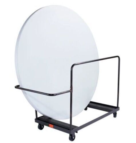DESCRIPTION: (1) FOLDING TABLE DOLLYBRAND/MODEL: NATIONAL PUBLIC SEATING&nbsp;INFORMATION: BLACKRETAIL$: $309.85QTY: 1