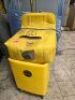 DESCRIPTION: (1) GRAVITY FED PORTABLE EYEWASH STATION W/HEATER JACKET & CARTBRAND/MODEL: BRADLEYINFORMATION: CONTROLS WATER DOWN TO -10F TEMPS, LOCATED AT SHAPIRO METAL SUPPLYRETAIL$: $1,805.96SIZE: 19" X 22" X 24 3/8"QTY: 1 - 2