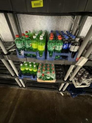 DESCRIPTION LARGE LOT OF ASSORTED SOFT DRINKS IN WALK IN COOLER. ADDITIONAL INFORMATION NO BEER OR SPIRITS IN THIS LOT. THIS LOT IS: ONE MONEY LOCATIO