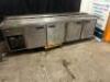 RANDELL 111" FOUR DOOR PIZZA PREP TABLE. - 2