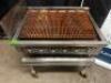 VULCAN 36" RADIANT CHARBROILER W/ STAND.