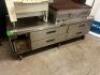 76" DELFIELD FOUR DRAWER REFRIGERATED CHEFS BASE. - 4