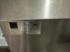 38" SINGLE WELL STAINLESS SINK W/ RIGHT SIDE DRY BOARD. - 4