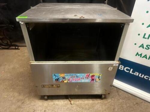 BEVERAGE AIR 34" MILK COOLER.