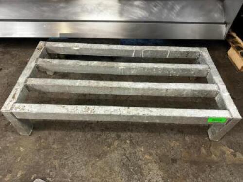 36" X 18" ALUMINUM DUNNAGE RACK