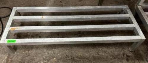 48" X 18" ALUMINUM DUNNAGE RACK