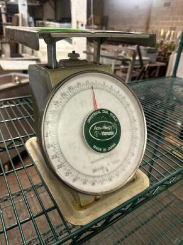 ACCU WEIGHT 32 OZ. PORTION SCALE