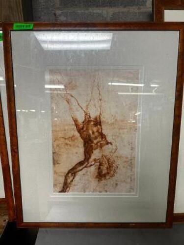 24" X 20" FRAMED PRINT
