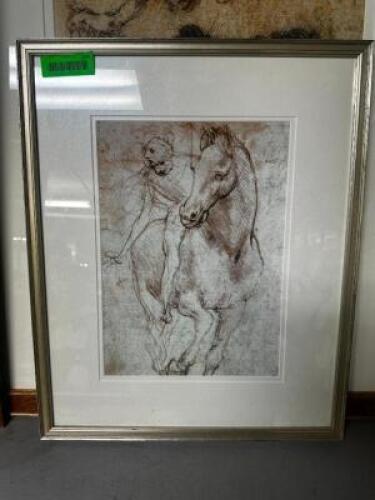 24" X 20" FRAMED PRINT